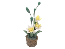 Plantas De Casinha De Bonecas 1:12 Mini Bonsai Vivido Para Decoração Brinquedo Presente Para Crianças
