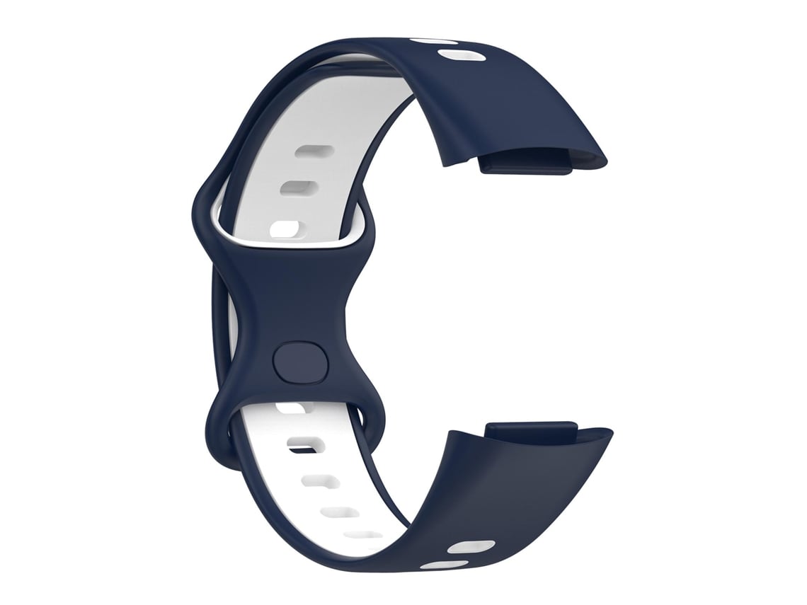 Cinto De Substituição Compatível Com Fitbit Charge 5 Pulseira De Silicone Macia Para Smartwatch