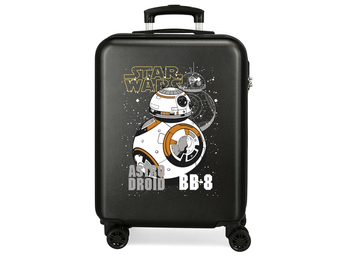 Maleta De Cabina Star Wars Droids Negro (55x38x20cm - 35l)