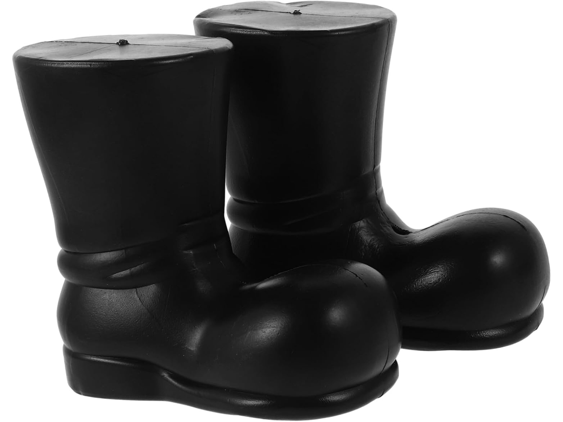 Mini Muñeco Vaquero Navideño De 2 Piezas Para Decoración Del Hogar, Zapatos En Miniatura