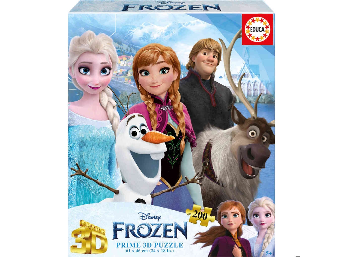 Puzzle 3D Frozen 200 Piezas EDUCA