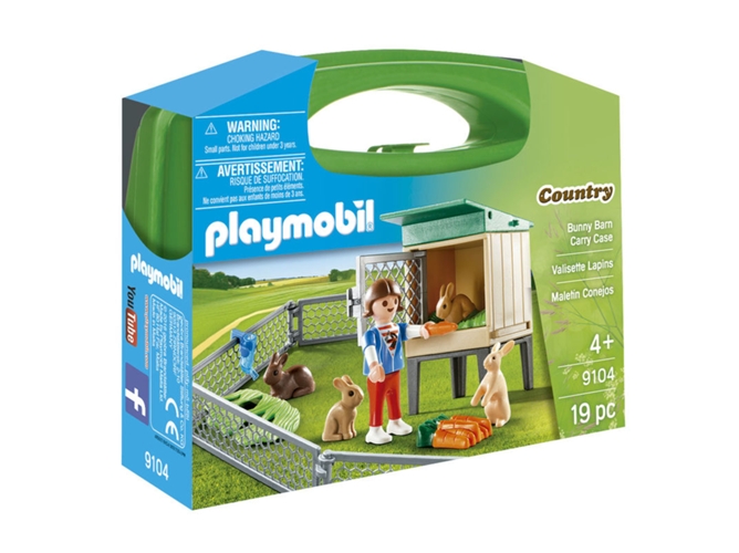PLAYMOBIL Country: Bolsa con conejos (Edad Mínima: 4 - 19 Piezas)