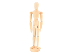 Modelo De Maniquí De Madera Flexible De 12 Pulgadas Para Dibujo Y Decoración.