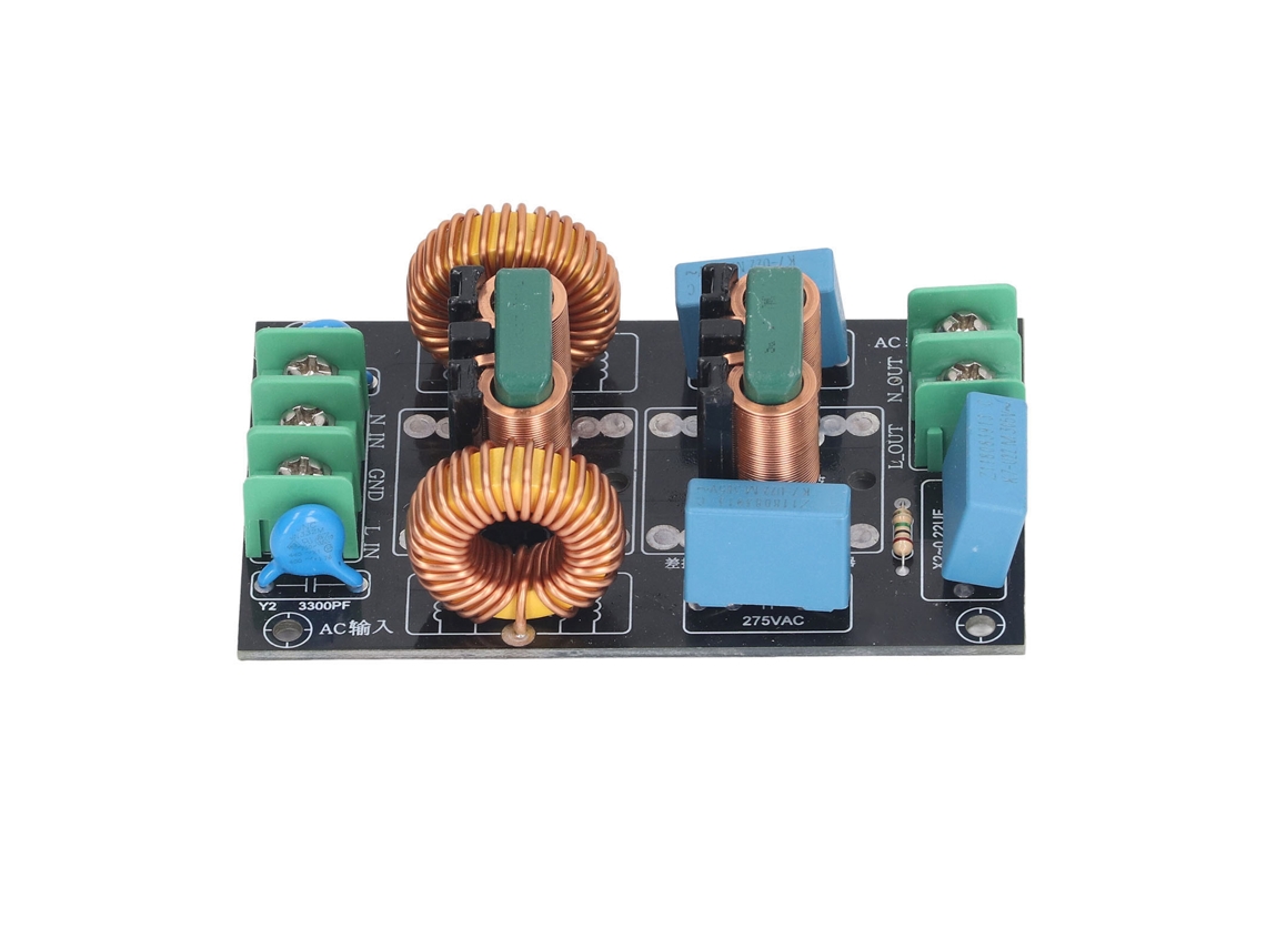 Filtro EMI EMC de 3 Etapas 10a Monofásico S/MARCA