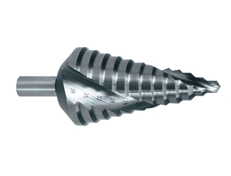 RUKO-101051E-Broca escalonada HSS-E Co 5 Cobalto Ø 4,0-20,0 mm (9 pasos)