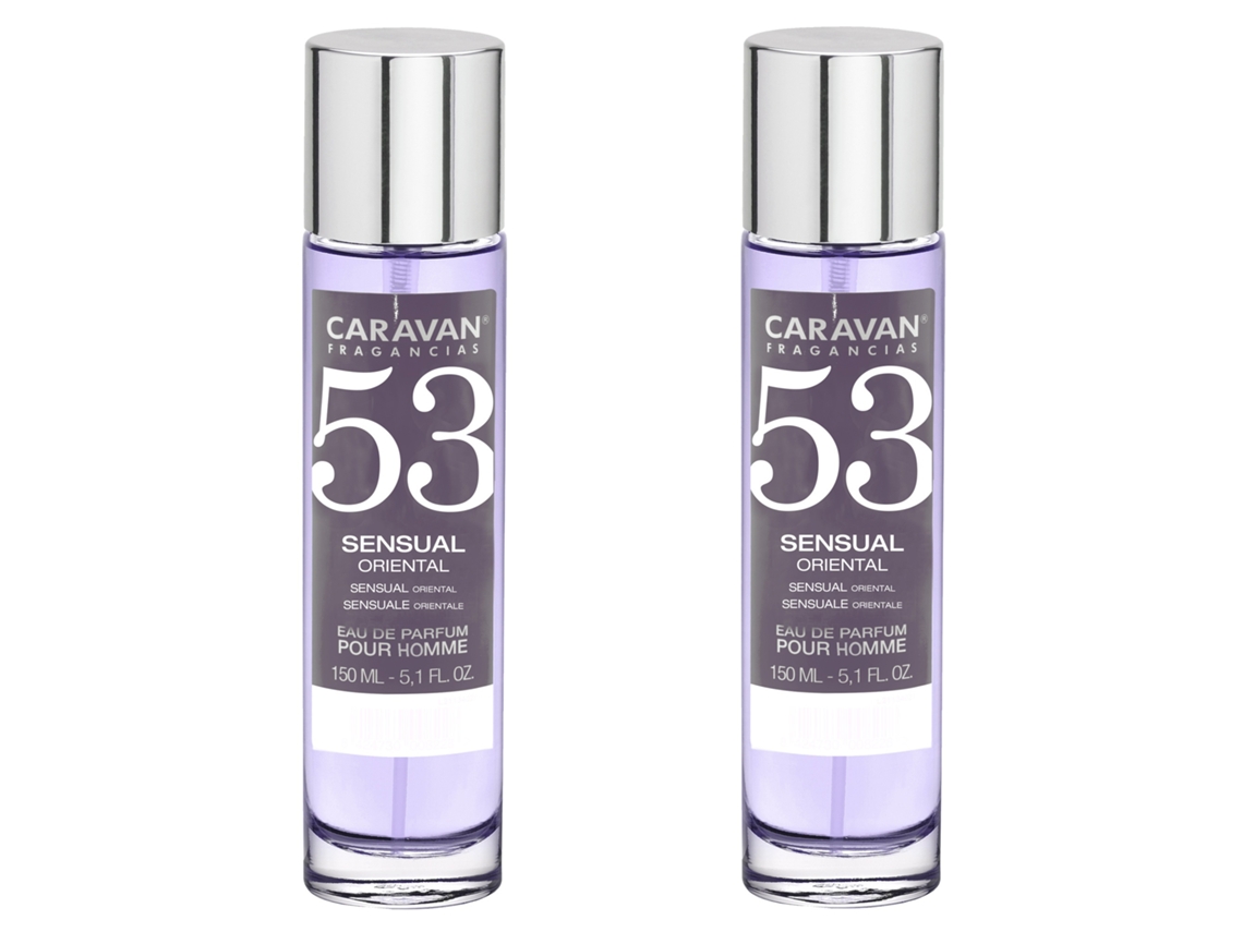 Set de 2 CARAVAN perfume de hombre nº53 - 150ml
