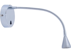 Luz de Leitura LEDS C4Book Round Surface (LED 1W - Cromo)