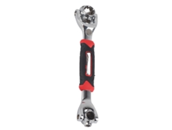 Llave De Vaso Multifuncional 8 En 1 Con Cabezal Giratorio Doble Para Reparaciones Automotrices, Acero Al Carbono.