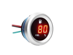 Indicador digital de nivel de combustible con alarma intermitente de 9-35 V para coche y motocicleta.