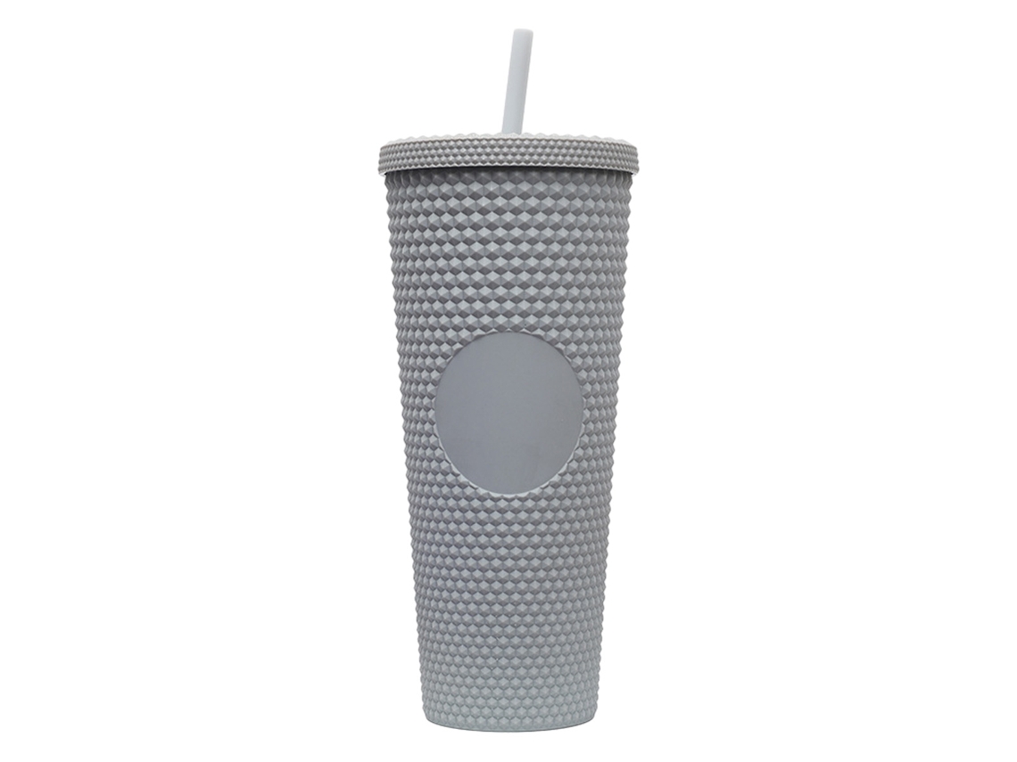 Vaso de agua reutilizable de 24 oz con tapa sellable NEVEANCE