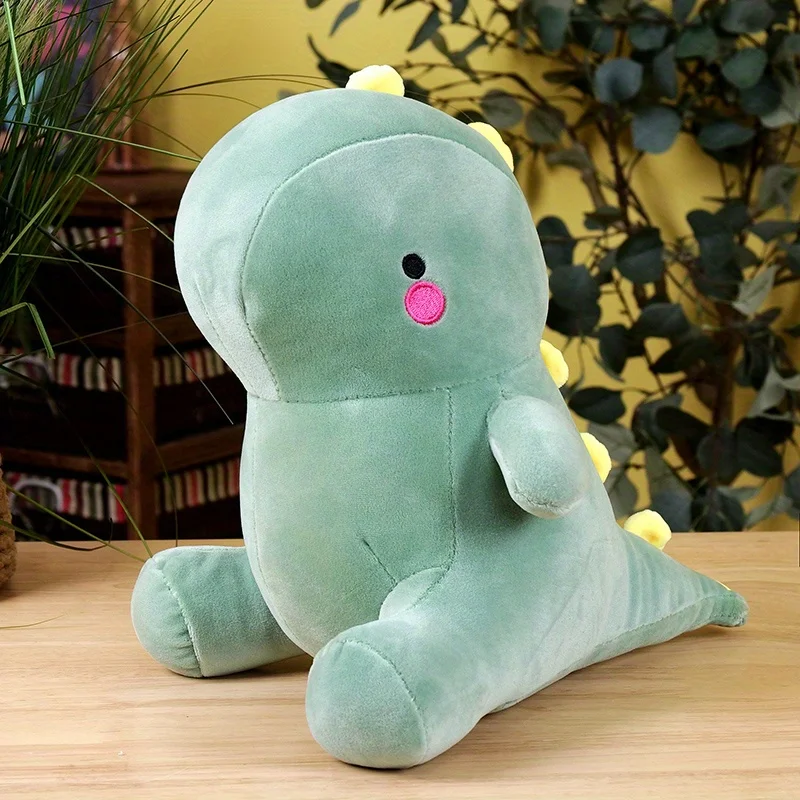 (verde, 20 Cm) Brinquedo De Pelúcia De Dinossauro, Macio E Fofo