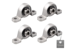 4 Cojinetes De Bloque De Almohada Con Boquilla De 12 Mm En Aleación De Zinc Para Impresoras 5d