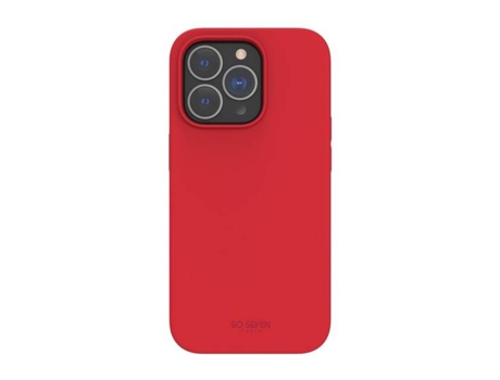Funda Smoothie Recycle para iPhone 14 Pro SO SEVEN Rojo