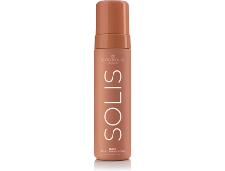 Espuma Autobronceadora COCOSOLIS Tono Oscuro (200 ml)