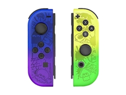 Controlador de juegos con mango, controlador inalámbrico con doble vibración, /Captura de pantalla/Control de movimiento Hengjian