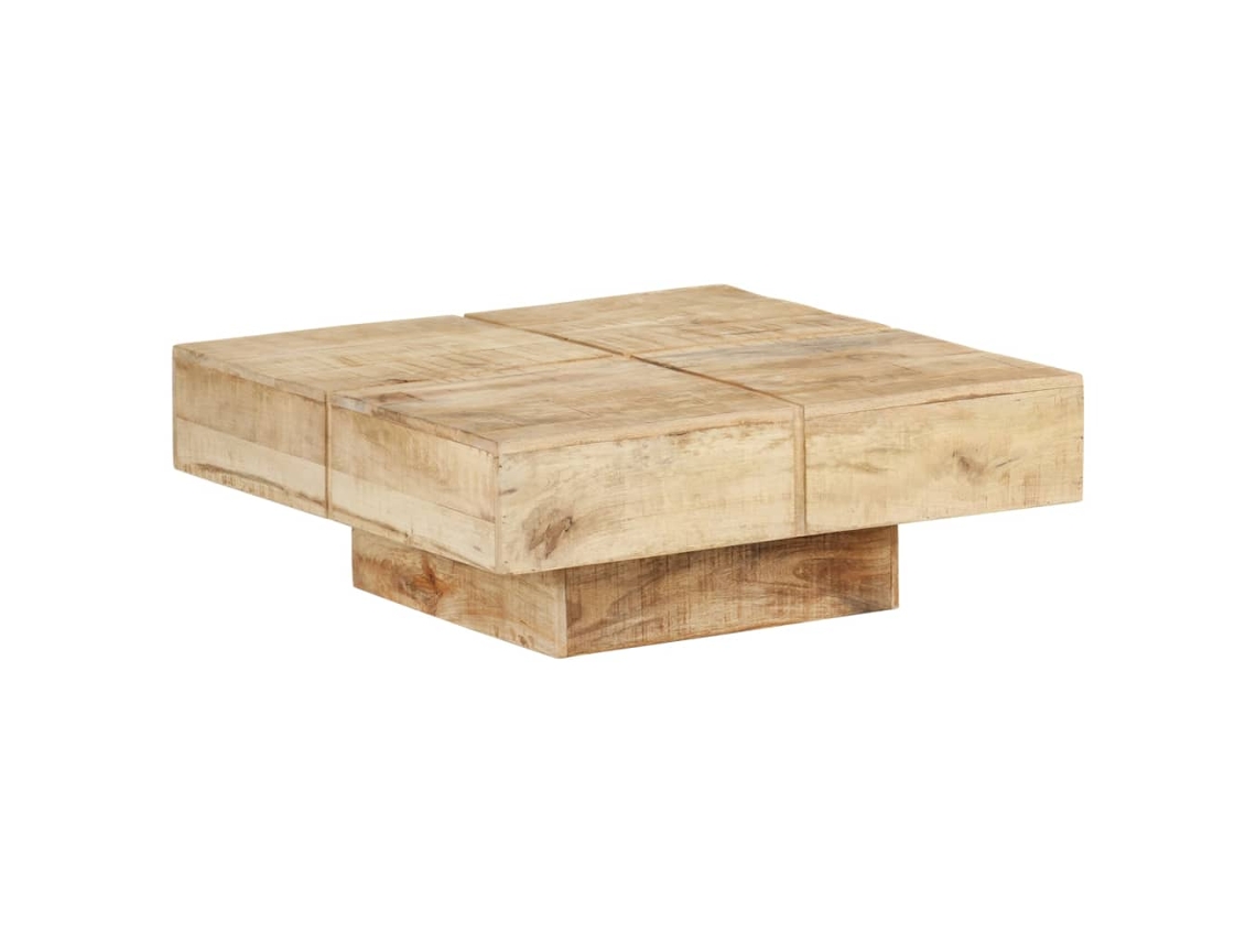 Mesa de centro VIDAXL Marrón Madera (80x80x28 cm)