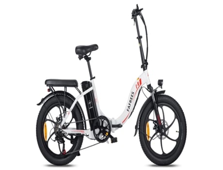 Bicicleta Eléctrica FAFREES F20 250W 576Wh Autonomía de 70 km Blanco
