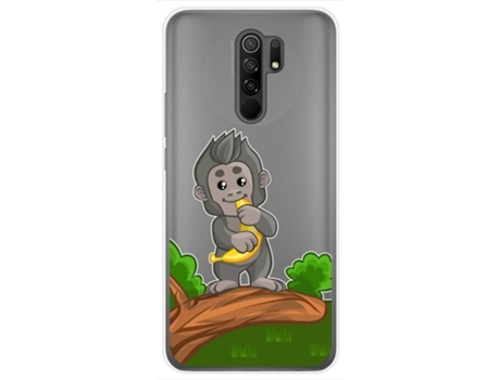 Carcasa Xiaomi Redmi 9 TUMUNDOSMARTPHONE Dibujos Transparente Multicolor