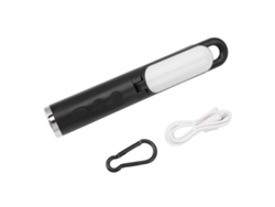 Rebe-linterna De Camping Plegable Multifuncional 1500 Flujo Luminoso Led Portátil Para Tienda Viaje Senderismo Negro