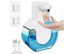 Dispensador de jabón automático Rosewell de 420 ml, recargable por USB, sin contacto, de pared, para cocina y baño