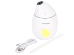 Humidificador USB Mini Nebulizador Aromaterapia Silencioso