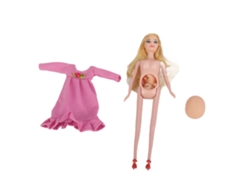 Muñeca Embarazada Con Vientre Extraíble, Juguete Educativo Interactivo Para Niños, 30 Cm