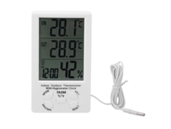 Termómetro Digital Interior/exterior Con Humedad Ta298 Medidor De Temperatura -10~50℃