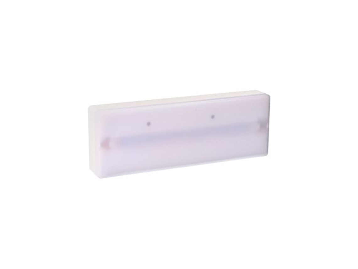 Luz Emergencia S10 300 Lm 1 H Ip-44 Np 10-300, 255 X 37 X 89 Mm