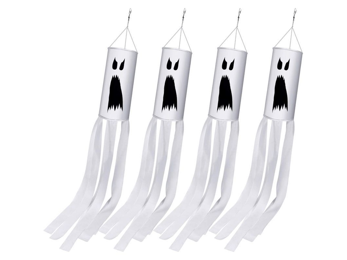 Banderines De Fantasmas Para Halloween, Banderines Decorativos Para Colgar.