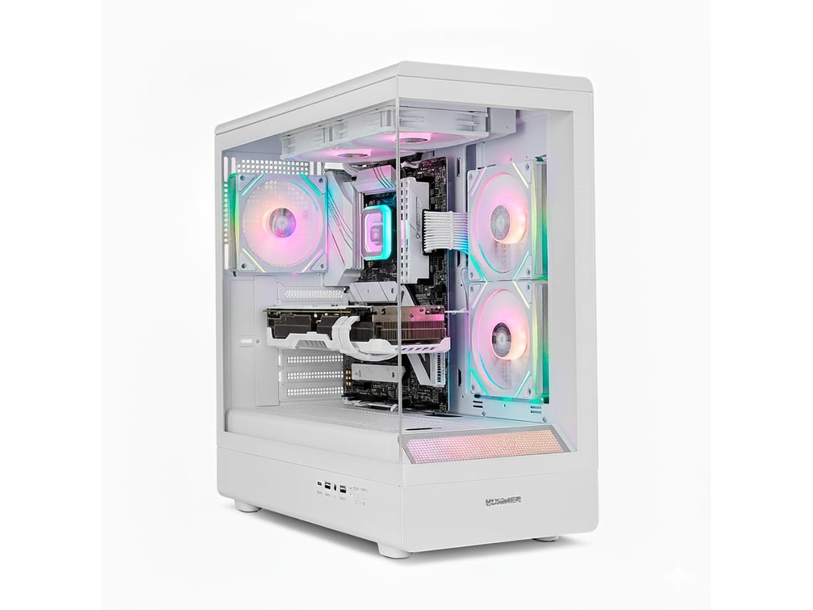 Desktop Gaming Signal Branco Amd Ryzen 9 5950x/16gb Ddr4/480gb Ssd/rx 9060xt/ Windows 11