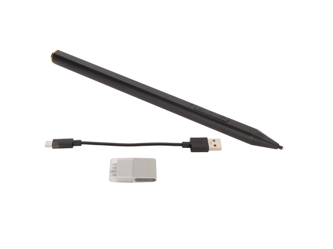 Caneta Estilo Smart Com 4096 Pressão Conexão Bt Teclas Atalho Para Pro 3 4 5 6 7 X 8 Book 1 2 3 Preto