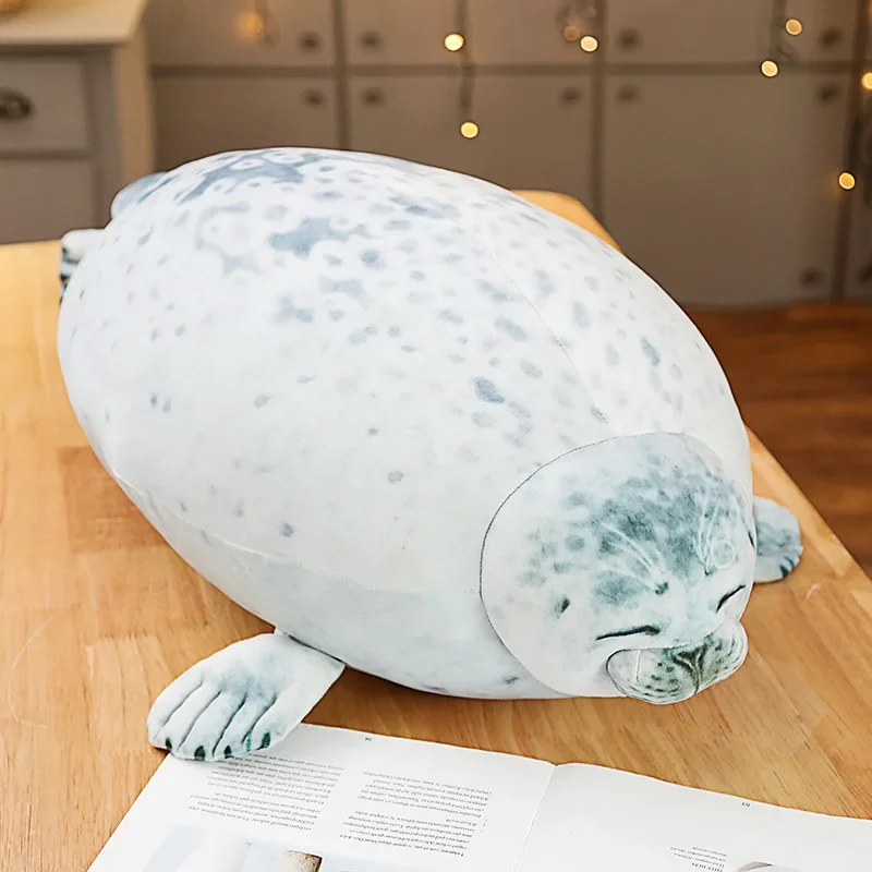 (estilo B, 60 Cm) Almohada De Foca Con Forma De Gota De Agua Enojada, Peluche De León Marino