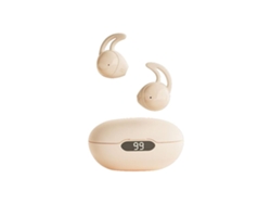 Auriculares YEMAESRE Bluetooth con reducción de ruido acústico doble Beige