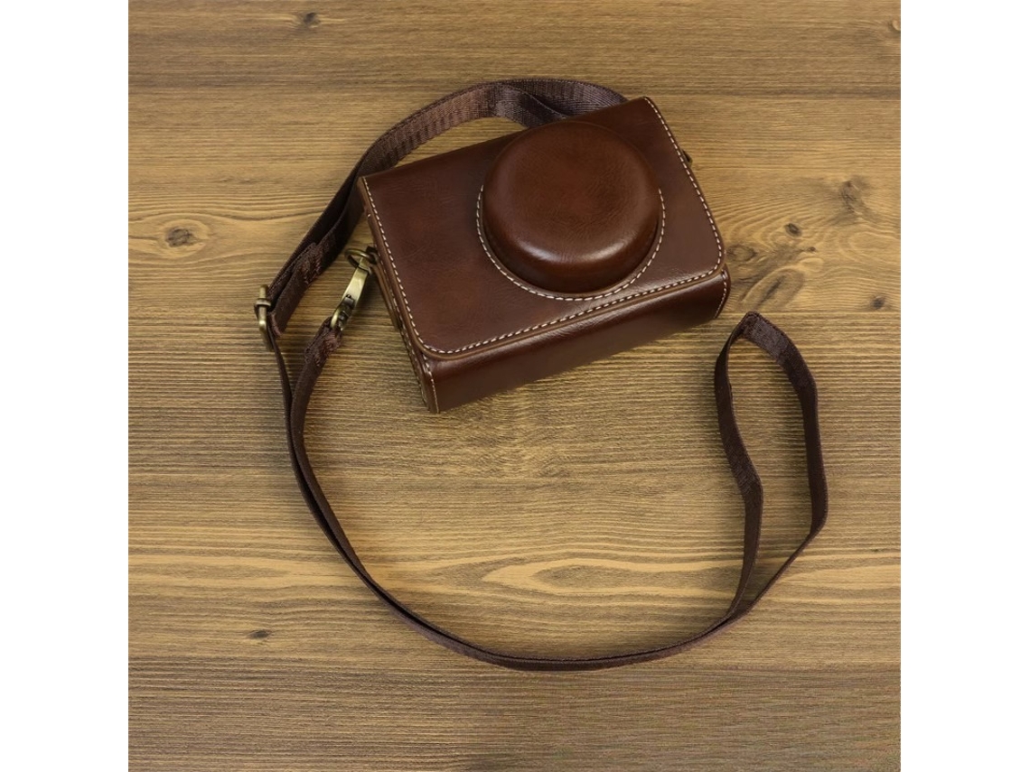 Funda para cámara Sony Zv1ii Zv1f Zv1, funda protectora digital marrón HEXINYIGJLY