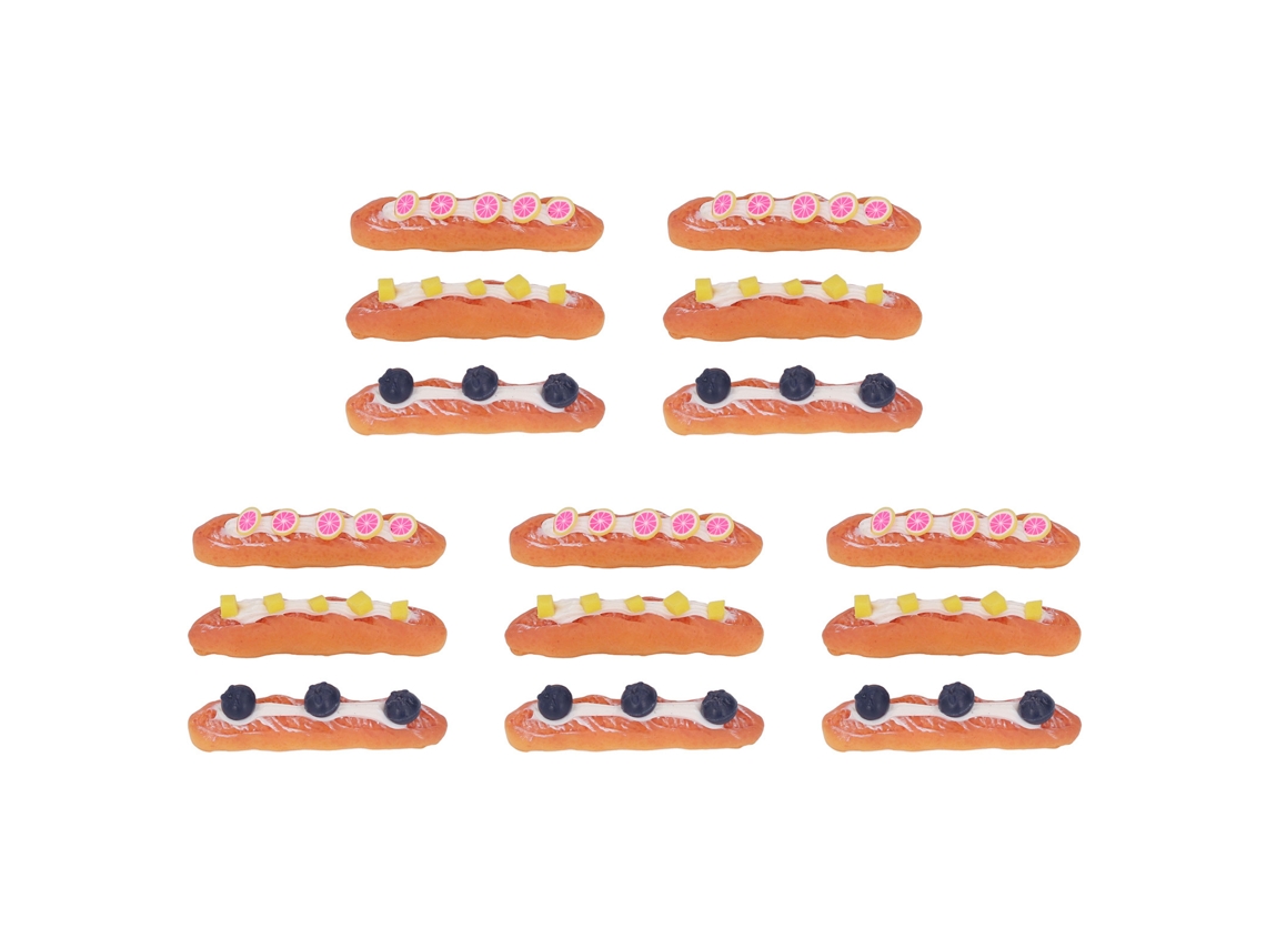 15 Piezas De Baguettes En Miniatura Que Simulan Pan Francés, Accesorios De Decoración Para Casas De Muñecas