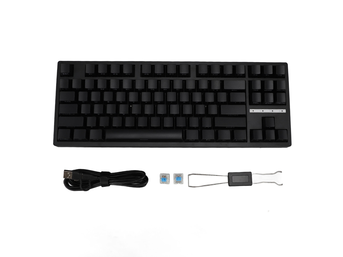 Teclado mecánico para juegos RGB con 87 teclas