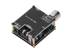Módulo Amplificador Estéreo Digital De Un Solo Canal Audible De 30 W Con Entrada Bluetooth, Aux Y Usb (9-24 V Cc)