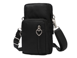 TRUYUETY Bolsa Deportiva Ligera en Poliéster Cruzada para Teléfono Mini Bolso para Mujer