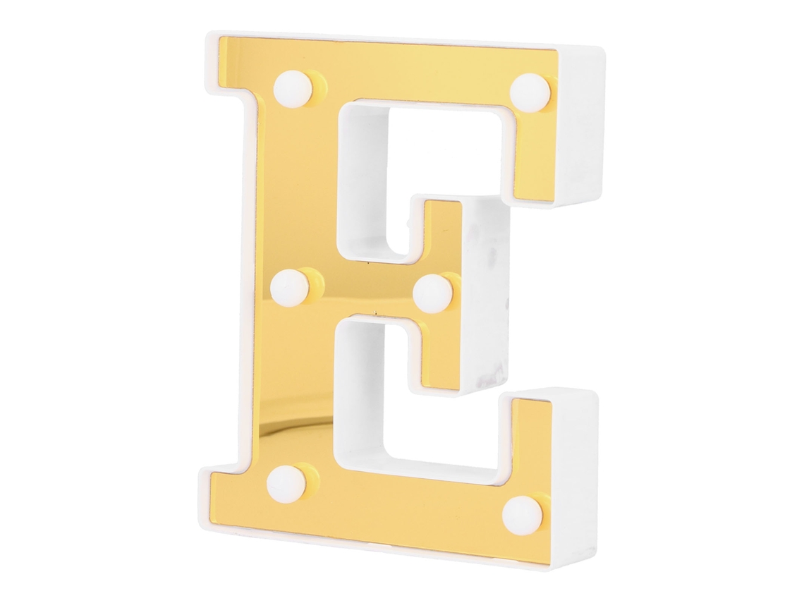 Lámpara Con La Letra E Del Alfabeto Para Bodas, Cumpleaños, Fiestas, Hogar, Luz Decorativa Interior