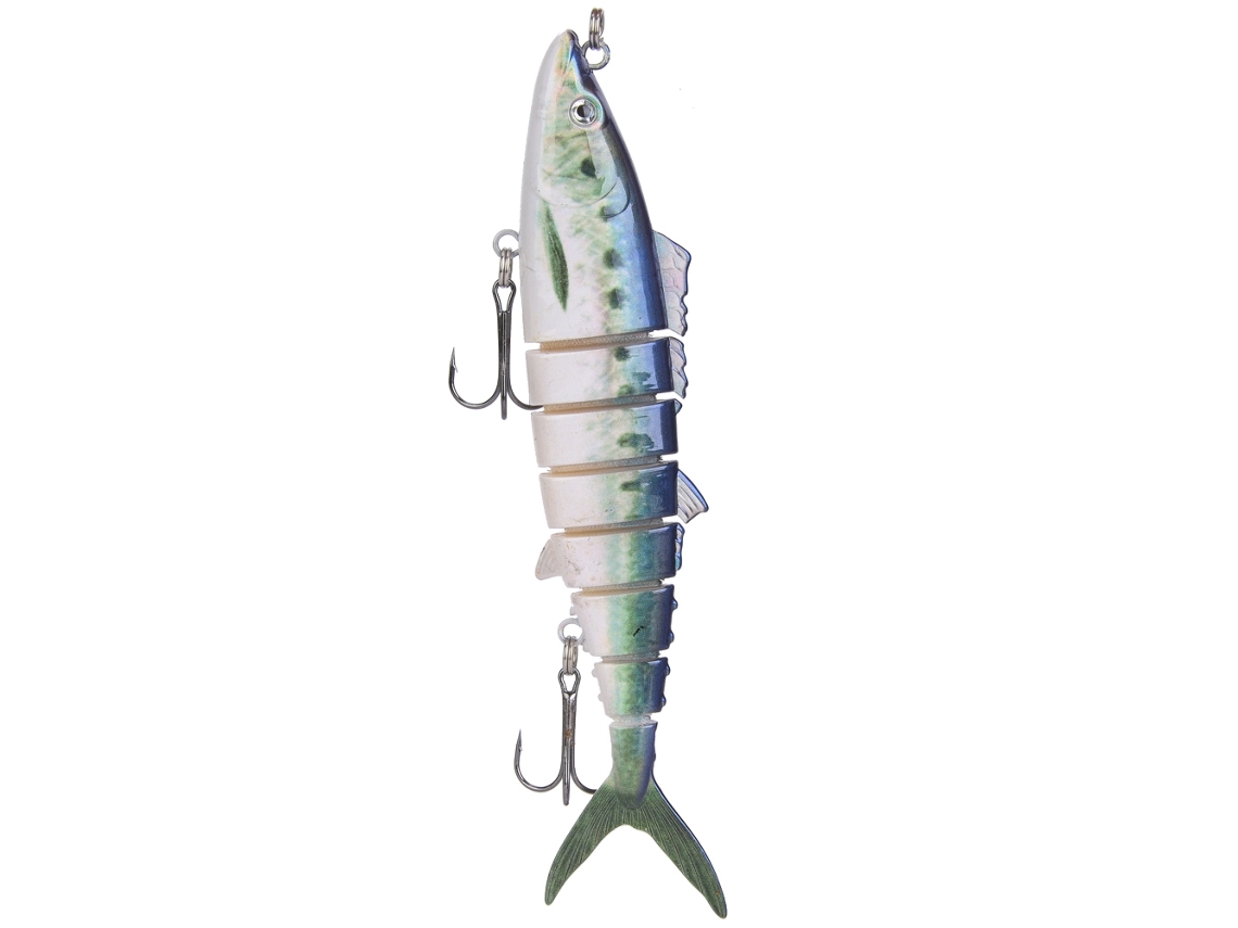 Señuelo Biónico (diseño De Múltiples Articulaciones, Atracción Biónica De Peces) Cebo De Múltiples Articulaciones 18cm/38g Equipo De Pesca De Deportes Al Aire Libre 1