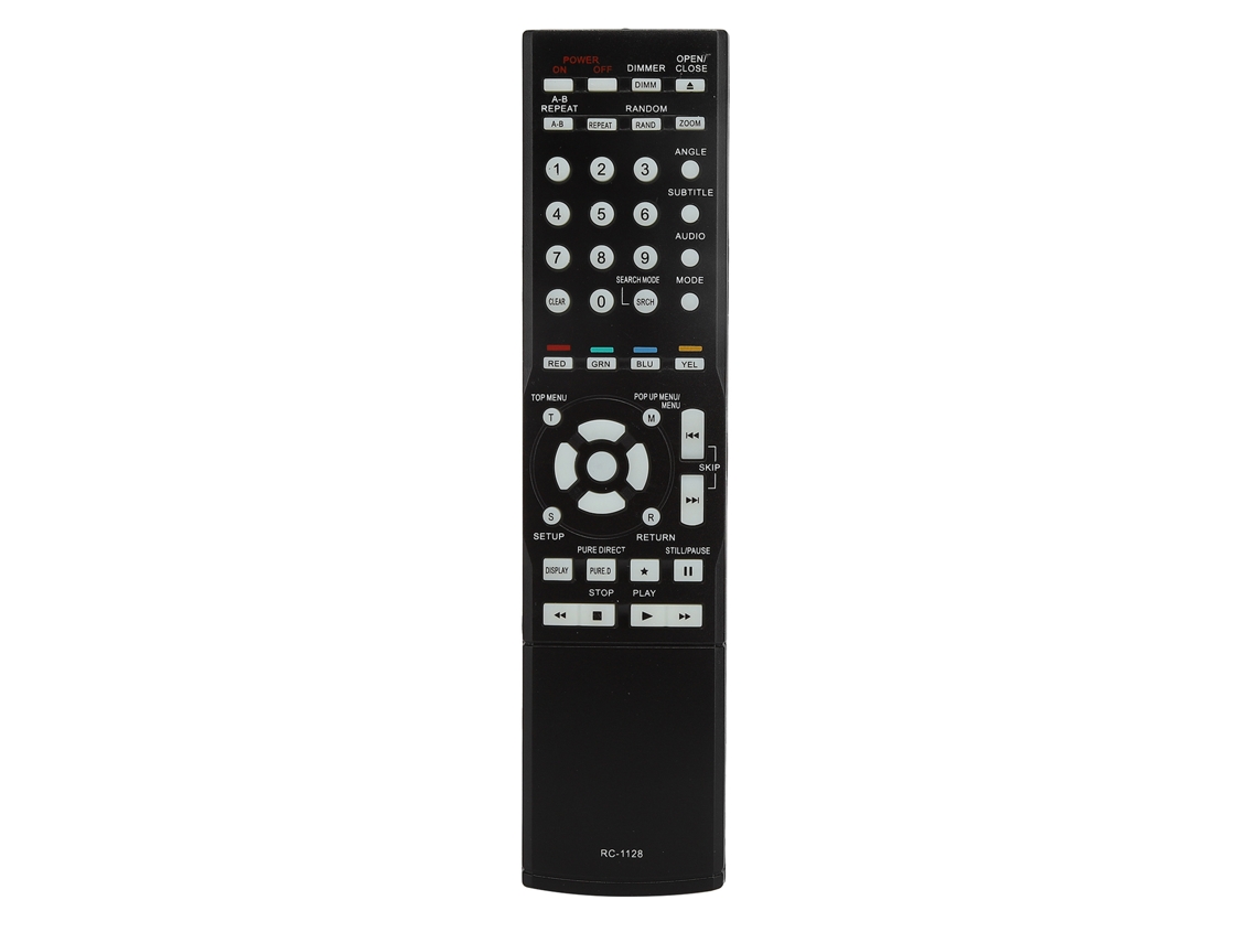 Mando A Distancia De Repuesto Para El Reproductor De Dvd Denon Rc-1128 (accesorio De Audio)