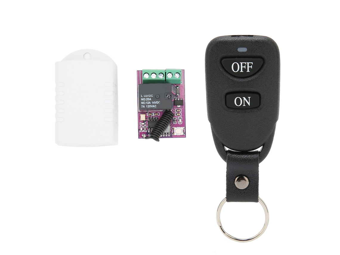Relé de control remoto inalámbrico (control de iluminación, puertas eléctricas)