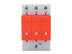Protector De Sobrecarga Tensión 385v Ac 20-40ka Arrester 3p Para Hogar Spd