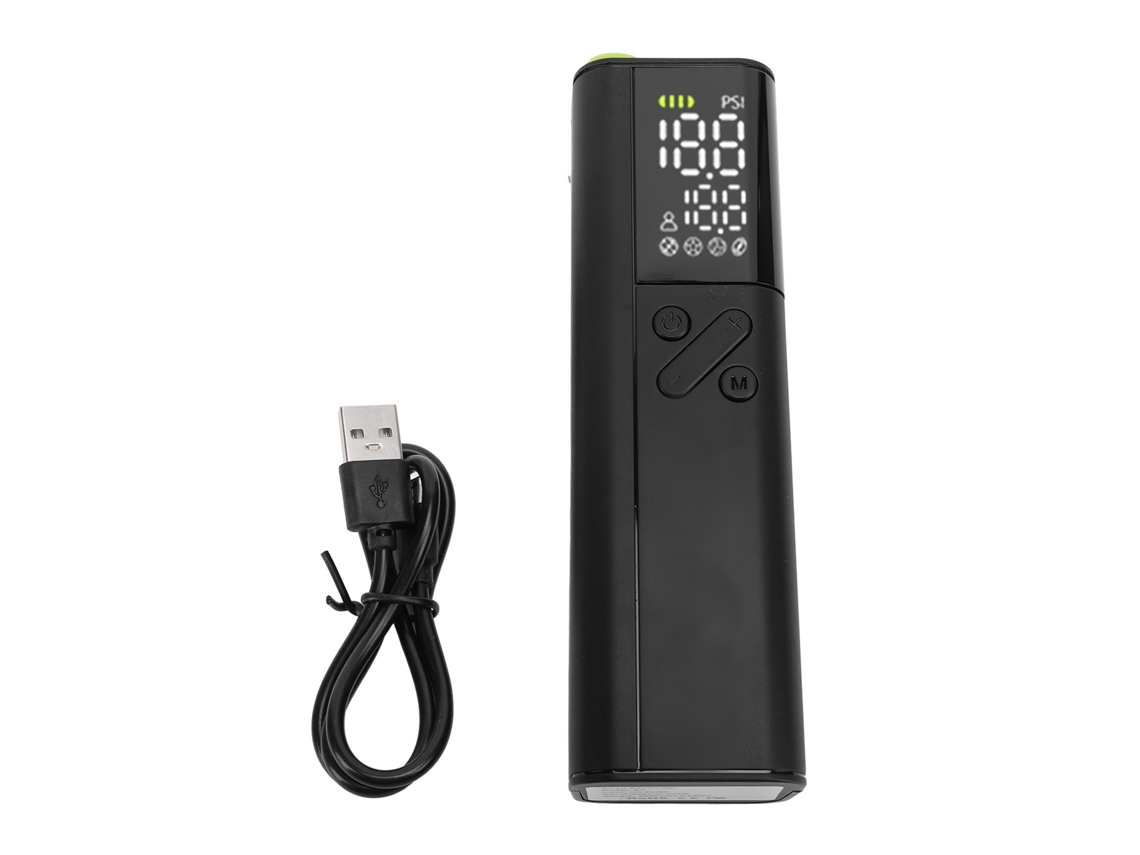 2026velora-bomba De Aire Eléctrica Para Pelotas Multifuncional 3-18psi Con Pantalla Led Y Medidor De Presión Preciso