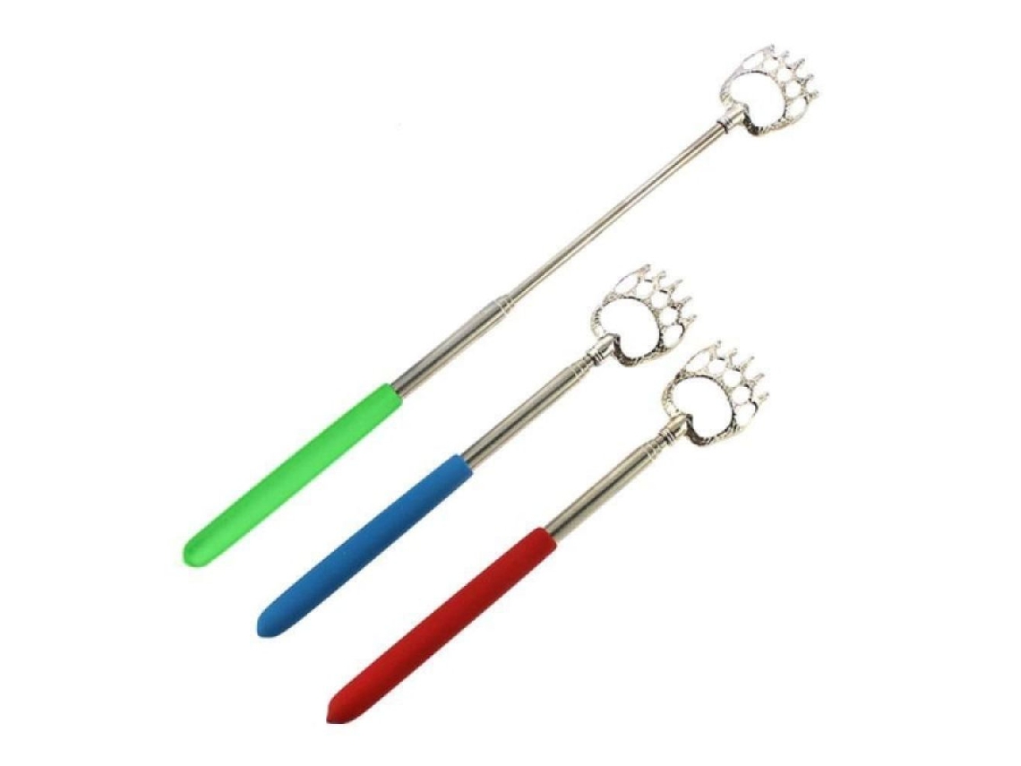 Rascador de Espalda Telescópico, Garra de Oso Multicolor KOFIHETY