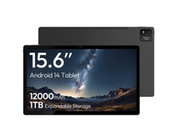 Tableta Meswao B3 (15,6'' - 1920x1080 - Pantalla IPS - MTK Helio G99 de 8 núcleos - 6 GB de RAM - 128 GB de ROM - Android 14 - Batería de 12000 mAh - Cámara de 32 MP + 5 MP)