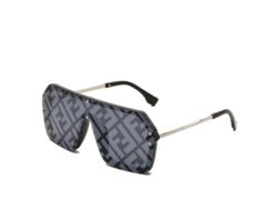 Gafas De Sol Modernas Con Montura Grande, Letra Personalizada, Lentes Polarizadas, Protección Uva/uvb, Unisex.