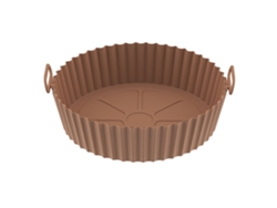 Moldes De Silicona Reutilizables Para Sartenes (20 Cm, Marrón) - Antiadherentes Y Resistentes Al Calor.