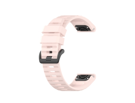 Correa de reloj de silicona para Garmin Forerunner 935 (rosa claro)