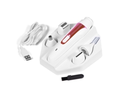 2026-5 Em 1 Epilador Eléctrico Para Mulher Conjunto De Shave E Cutter Lâmina Nariz Barba Sobrancelhas Ferramenta De Beleza Rosa